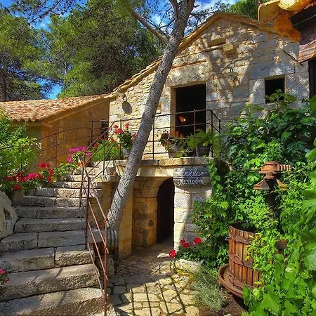 Prázdninový dům Unique 100 Y Old Dalmatian 3 Bedrooms House, Under Mountain, 14km Np Krka,30 Mins Drive To